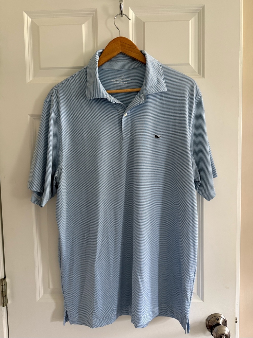 Vineyard Vines Men's Performance Bradley Stripe Sankaty Polo